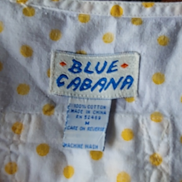 Blue Cabana blouse. - Picture 5 of 5